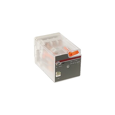 Abb INTERFACE RELAY W/O LED, 3 C/O CONTACTS 250V/10A, 120VAC COIL 1SVR405622R2000